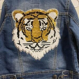 Girls LSU GAMEDAY JEAN JACKET